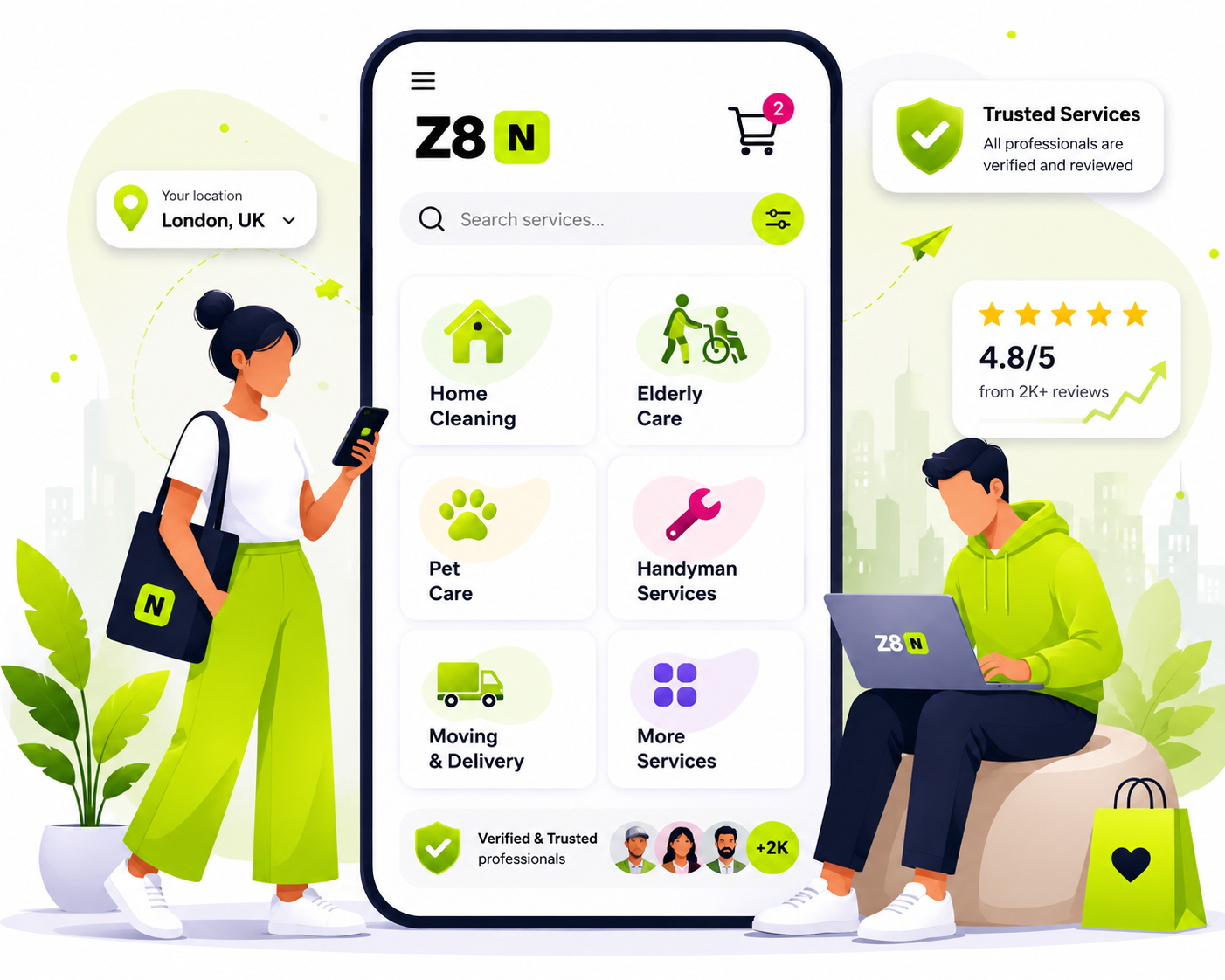 Z8N health marketplace